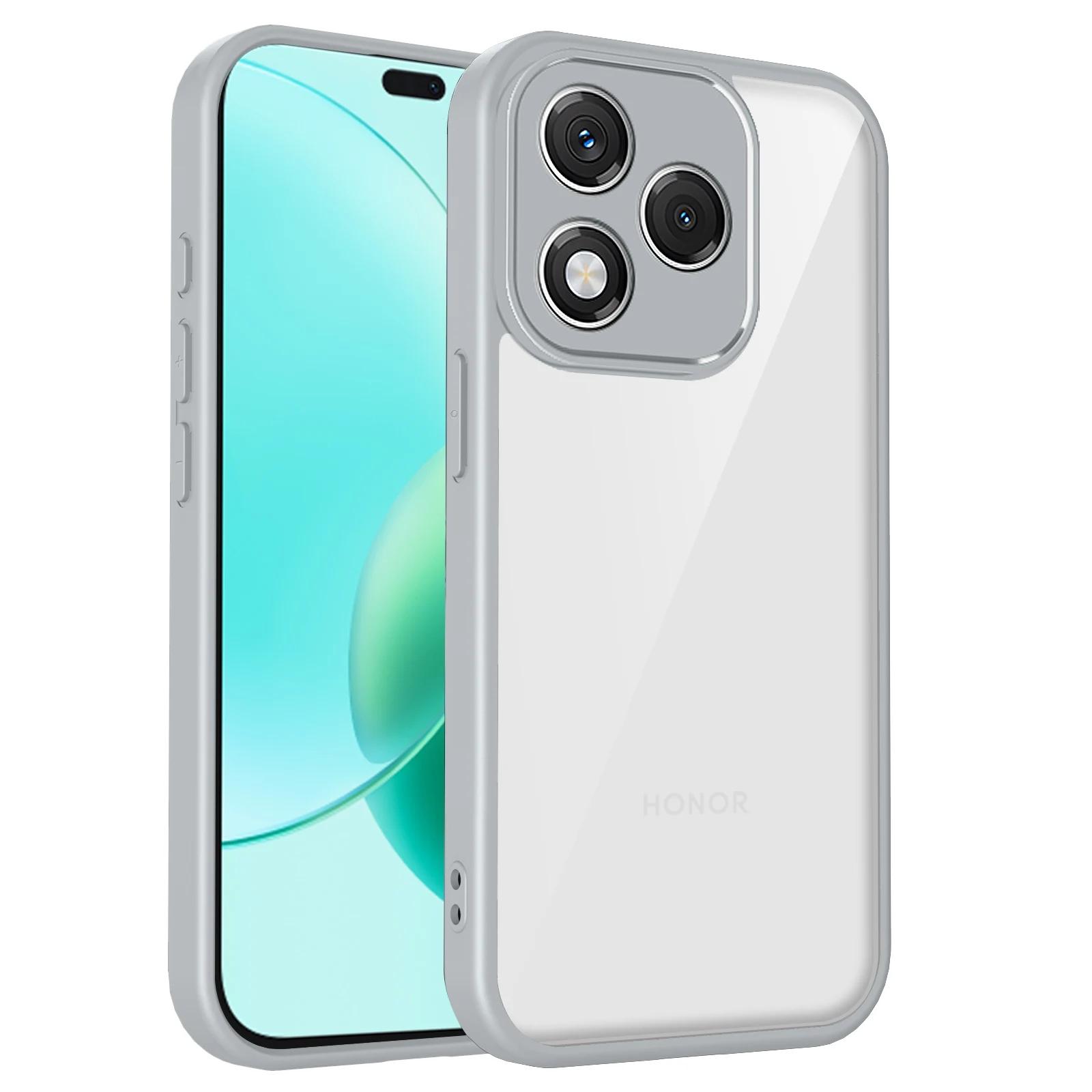 

Чехол для Honor 600 Lite Чехол для телефона Honor X8D Обложка для Honor X8d Воздушная подушка Ударопрочный Силиконовый бампер Прозрачная Матовая задняя крышка Жесткий Honor 600 Lite