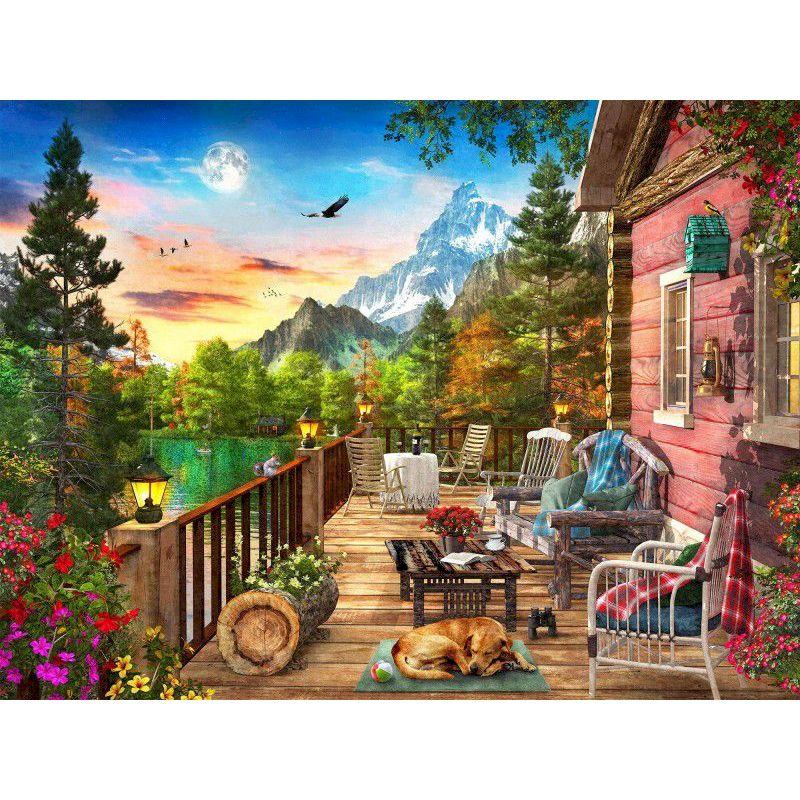 

CHENISTORY 40x50cm Paint By Number Landsape Drawing On Canvas Picture Paintings Art DIY Pictures By Number Crafts Gift Home Deco 20x30cm no frame