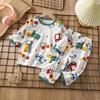 Baby Pajamas Sets Cotton Child Pajamas Toddler Long Sleeve Baby Nightwear Pyjamas Kids Cartoon Homewear Clothes