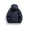 SINKACME Men's Retro Japanese Casual Workwear Winter Hooded White Duck Down Jacket YR281