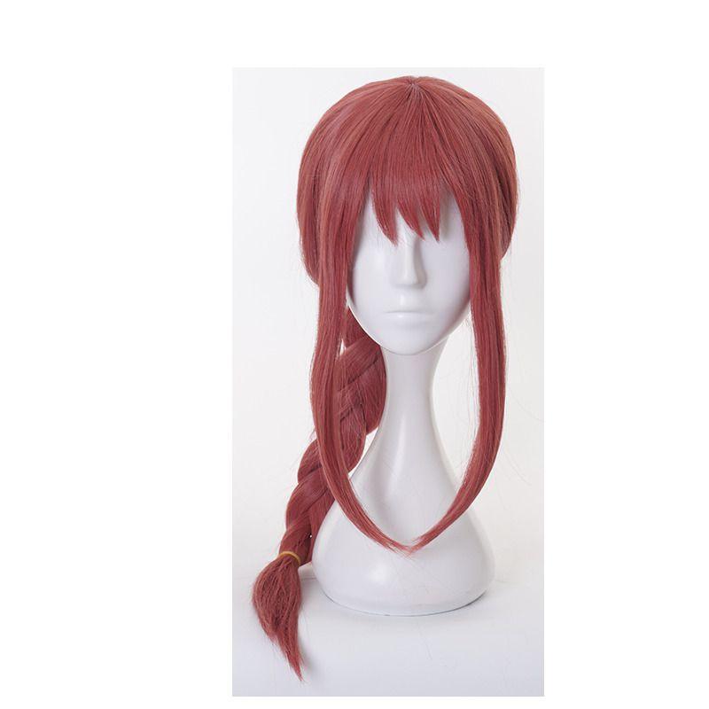 

Костюм Макимы Человек-бензопила Косплей Хэллоуин Вечеринка Костюм Рубашка Брюки Униформа Wig,3XL