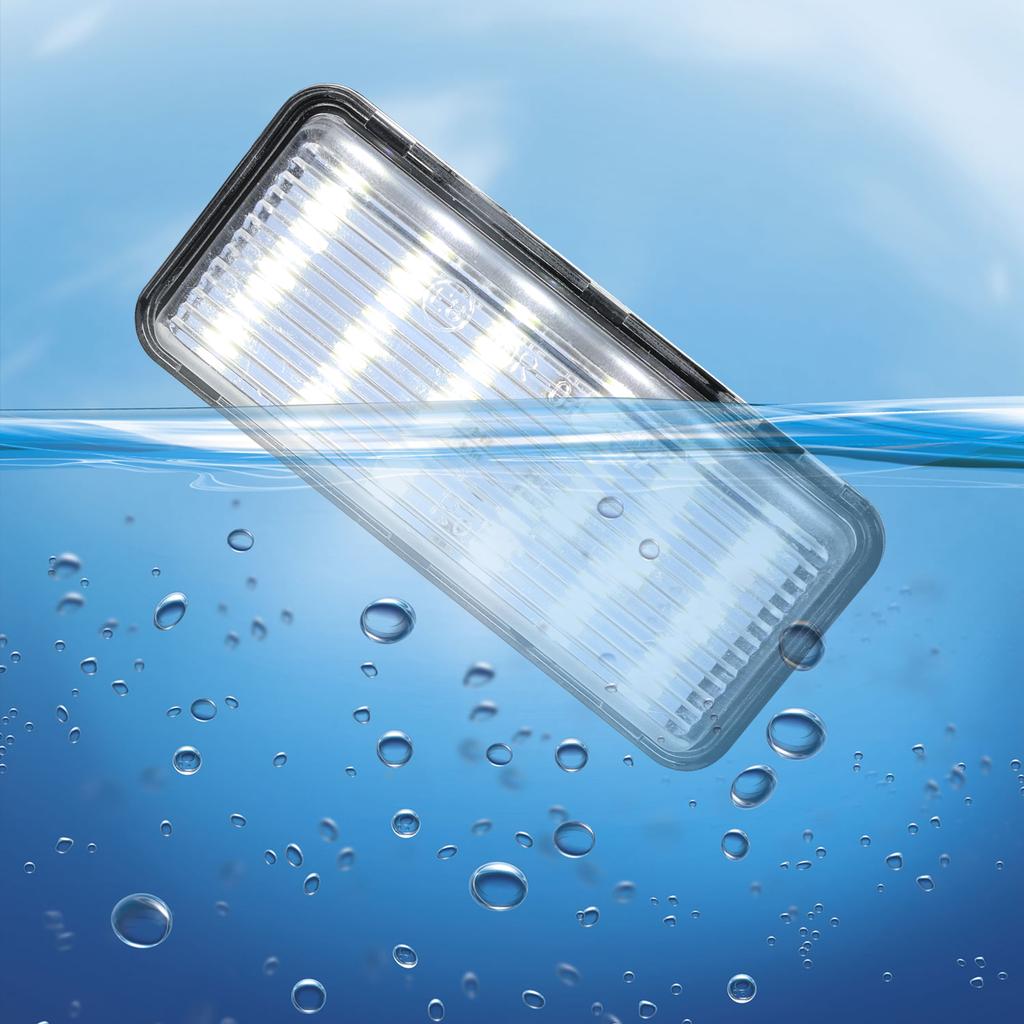 2x Error Free 18LED Car Number License Plate Light For Toyota Land Cruiser 100 Land Cruiser 200 Prado 120 for Lexus LX470 GX470