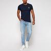 VERSACE T Shirts Men's Blue Crew Neck Moderate Straight Fit AUU01005-A232741-A1384