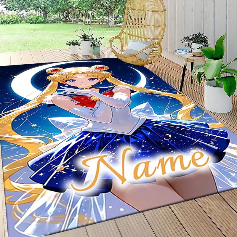 Custom Name "Addams Family: Bubble Gum Night" Carpet Rug Customizable Soft Washable Anti-Slip Home Living Room Sofa Mats Personalized Rug. 0909410