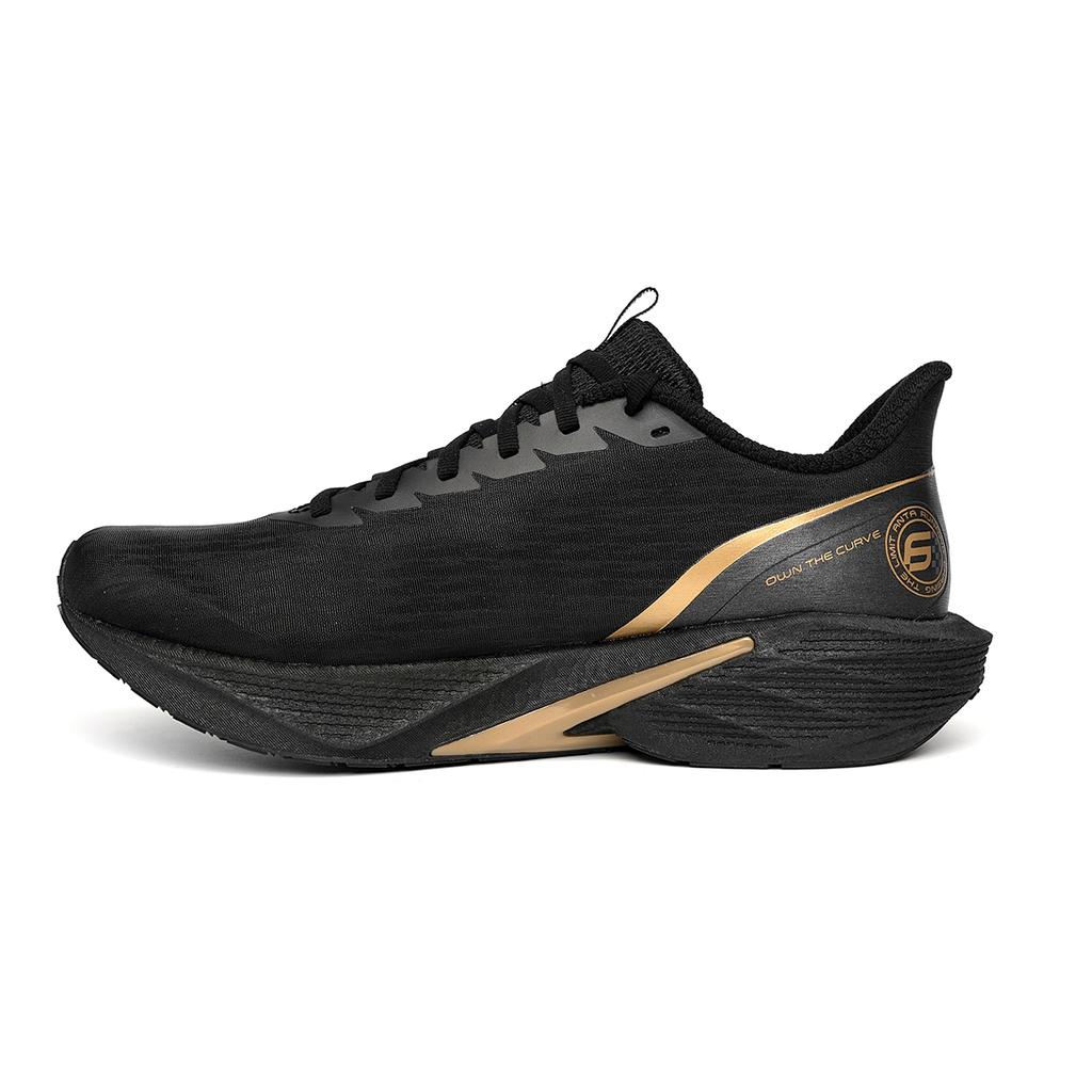 Anta Low Top Sports Running Shoes Men's Basic Black/Metal Gold 112615531R-1