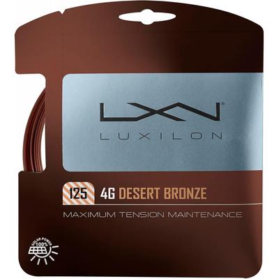 Luxilon Tennis String Gut 200m Reel 4g Mono Filament Desert Bronze  1.25mm 
