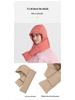 Women's Hooded Down Hat & Scarf: Windproof, Warm Ear & Neck Protection for Autumn/Winter