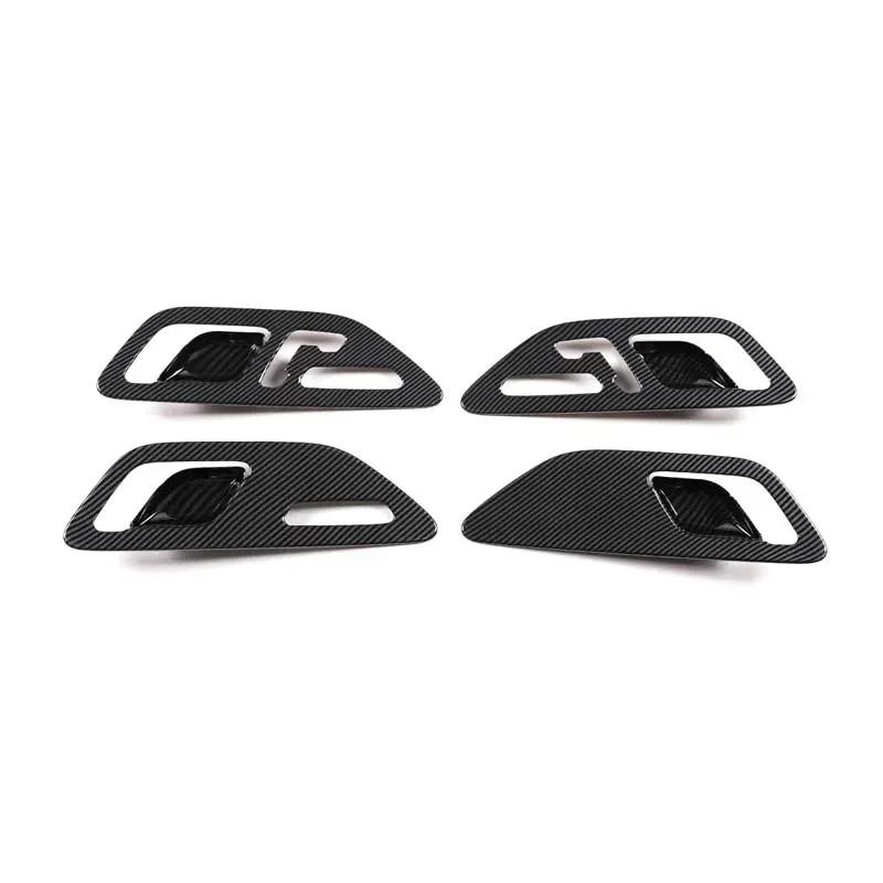 Per Mercedes Benz Classe C GLC W206 X254 -2026 ABS Fibra di Carbonio Pannello Interno Portiera Auto Copertura Rivestimento Accessori Interni