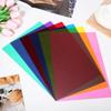 POPETPOP 12-Piece Color PET Film, Color Correction Filter for Lighting, Gel Light Filter for Theater Spotlights, Light Filter, Lighting Gel, PVC, PP