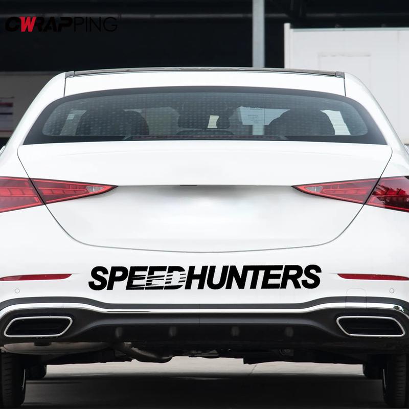 100x10cm Car Speed Hunters Graphics Car Vinyl Stickers Waterproof Racing Body Truck Bumper Rear Window Decal Tuning Accessories