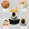 Sika Deer Mask Halloween Animal Head Mask Full Head Latex Mask for Kids Adults