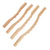 4Pcs Natural Beech Wood Scraping Stick Massage Scraper Deep Tissue for Neck Waist Leg