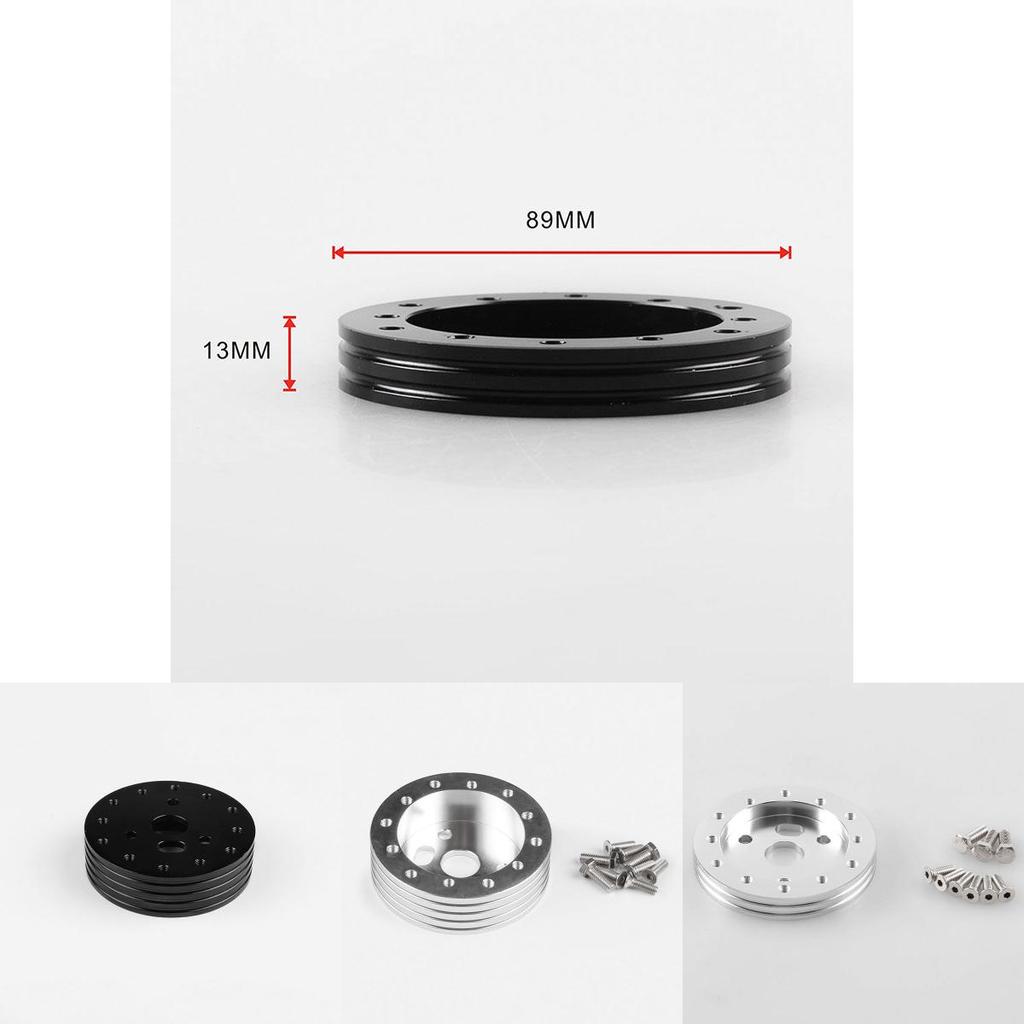 Premium Qualität Universal Auto Distanzstück 0,5"/1" Nabe Für 6 Loch Lenkrad Zu 3 Loch Adapter