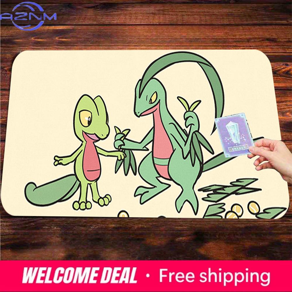 Treecko Grovyle Evolution Line TCG Gaming Desk Mat 40x80x0.2cm