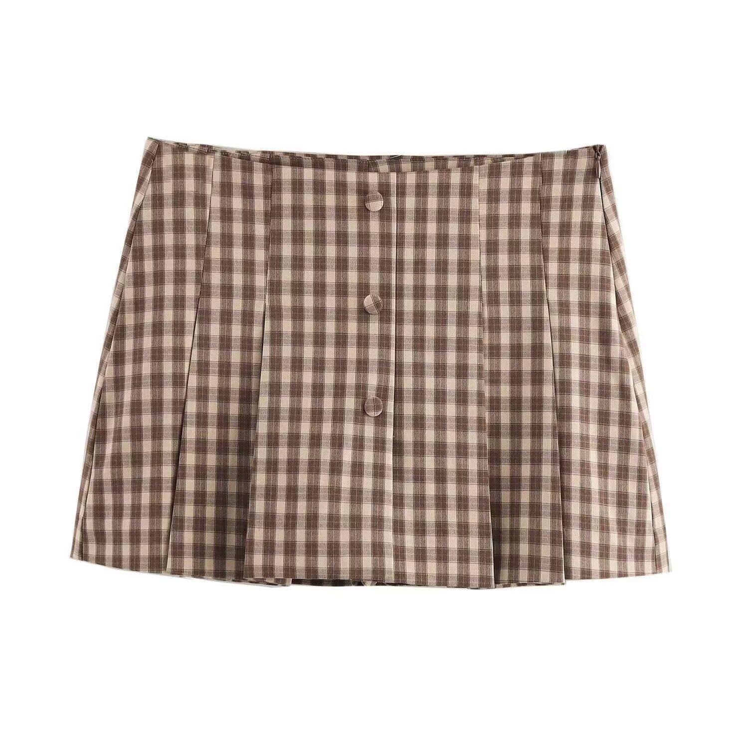European and American style, new women s clothing, foreign style, fashion, classic fashion, versatile, plaid suit XS