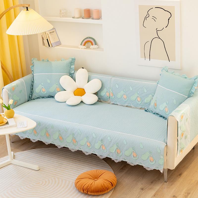 

Свежая новая высококачественная нескользящая подушка для дивана, универсальная современная простая нескользящая подушка на четыре сезона, тканевая подушка для сиденья 70*70cm