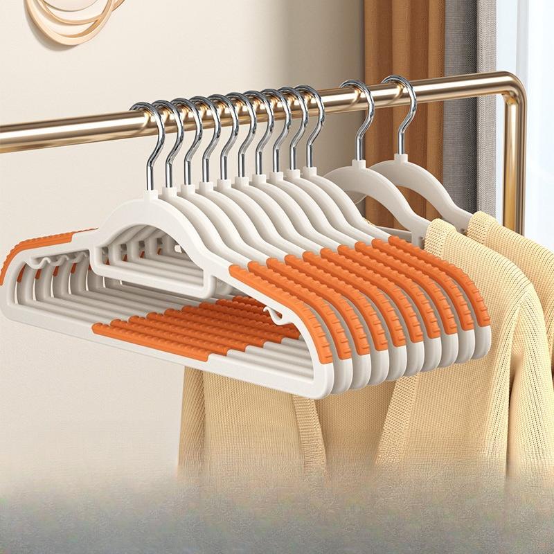 Untraceable Clothes Hanger, Anti-slip and Anti-shoulder Corner Clothes Drying Rack, Household Wardrobe Clothes Hanger, Clothes Support
