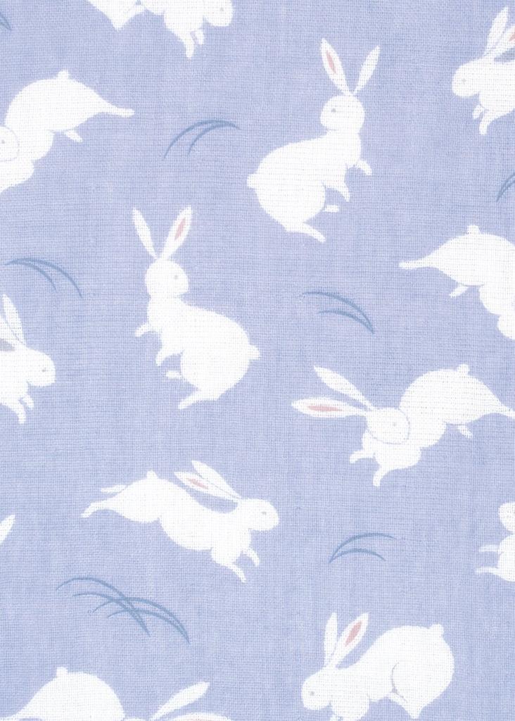 Kenema Miyamoto Towel Miyamoto Imabari Towel Rabbit 30001 34x90cm White (Miyamoto-towel) "Nadeshiko Taori"