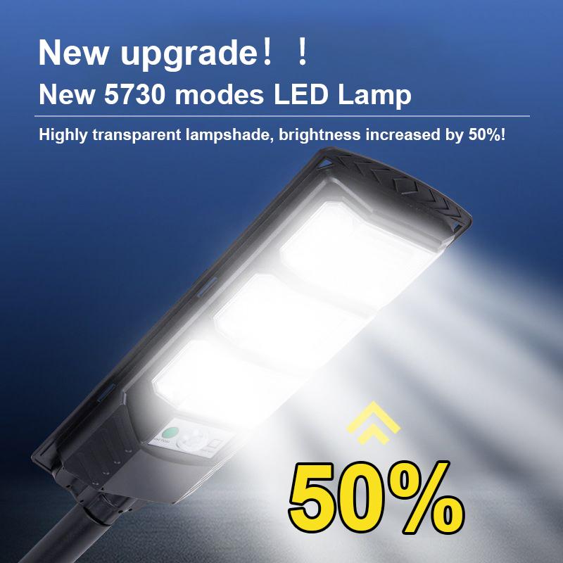 Outdoor Solar Lamp With Motion Sensor Remote Control Solar Powered Spotlight External Solar Lamp Garden Street Light