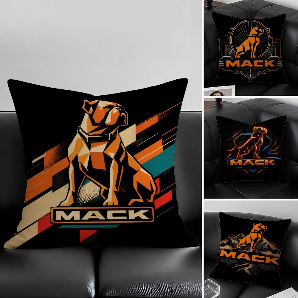 Brand MAN Truck Cushion Cover Natural Linen Pillowcase Set AllinOne Decor for Sofa Bedroom Chair