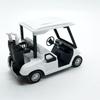 Realistic Alloy Golf Cart Model Miniature Pullback Vehicle Desktop Decoration Gift For Collectors And Golf Enthusiasts