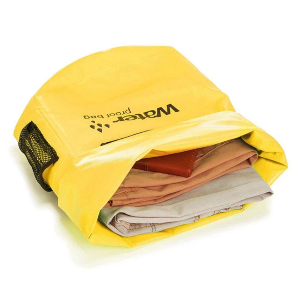 Thickened Material Roll Top Sack Mesh Pocket Floating Dry Bag Organizer Storage Backpack  Swimming