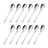 Nagao Japanese-Western Style Dinner Spoons, Set of 12, 18-8 Stainless Steel, Made in Japan