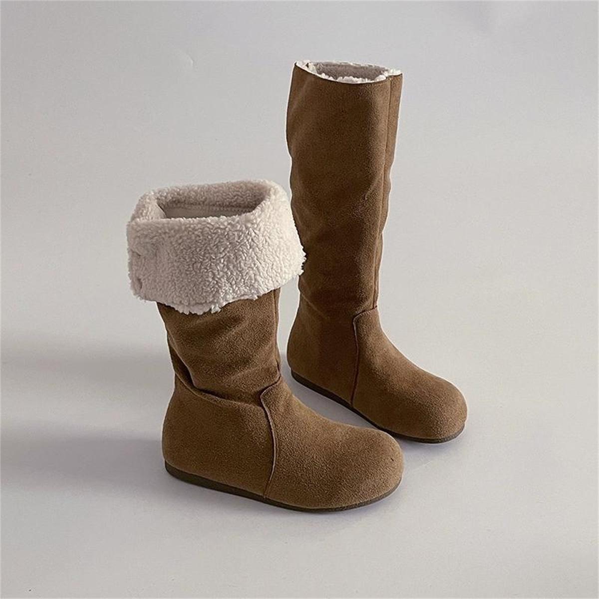 

Small huge good-looking long boots for women, thin and tall, piled snow boots 39 хакі