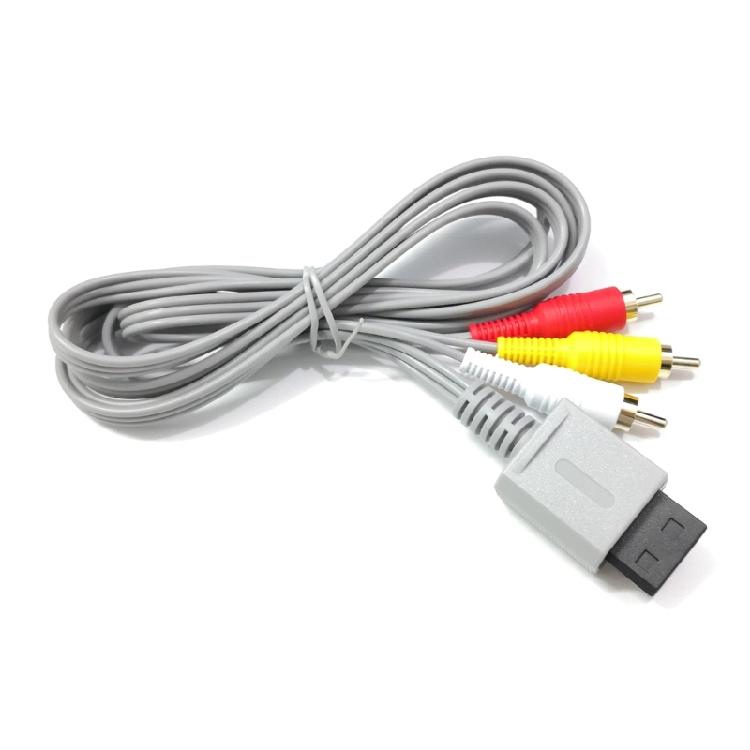 180cm Composite Adapter Cable Cord Male Wire for Consoles Connection to HDTV or Monitors 1.80m Length