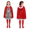 How The Grinch Stole Christmas Cindy Cosplay Costume For Girls With Soft Polyester Fabric For Holiday Performance