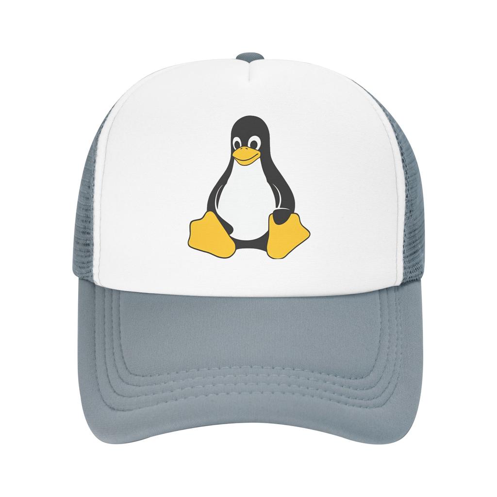 Summer Sun Hats Tux The Linux Penguin  Baseball Cap Sun  Hot Sale Trucker Hat Unisex Unisex Vintage Hiking Fishing Snapback Cap