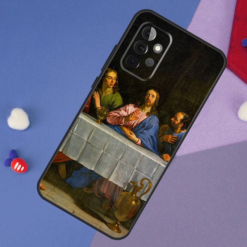 Capa God Jesus Para Samsung Galaxy A14 A56 A36 A26 A16 A06 A54 A34 A12 A32 A52 A13 A33 A53 A15 A35 A55