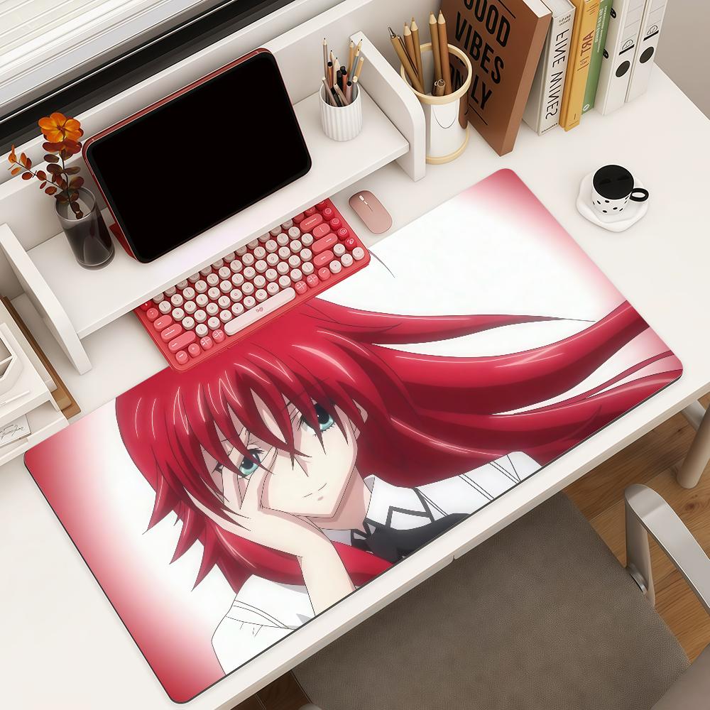 Anime Hhighs Sschools Dxd Mouse Pad Square Office Gaming Desk Mat Waterproof Nonslip Rubber Decorative