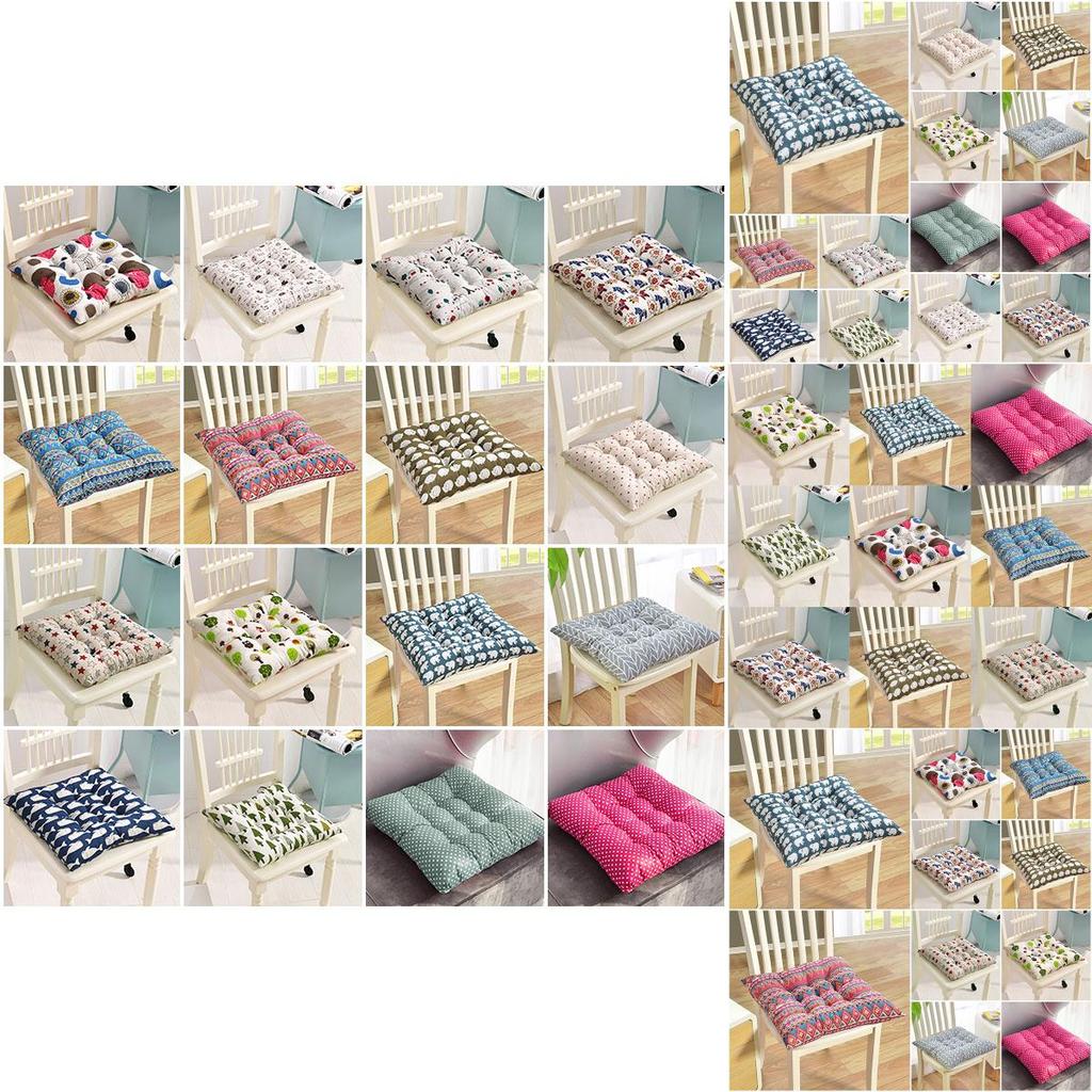 Stylish And Cozy Chair Cushion Pad With Tie-up For Living Room And Bedroom