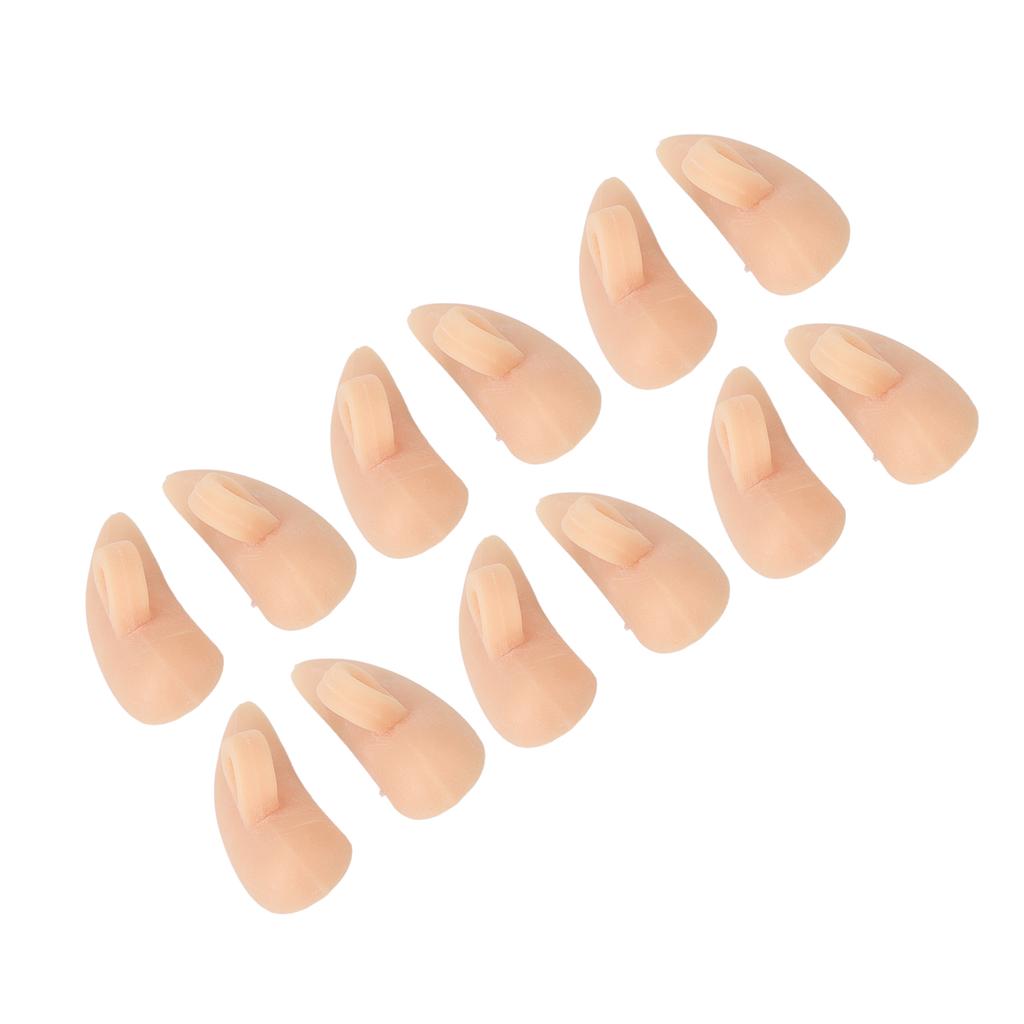 10 Pair Hammer Toe Straightener Relieve Foot Pressure Flexible Silicone Improve Stability for Foot