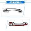 Car Door Handle Cover Plastic 1 Set  for Toyota Tundra 2007-2018, Durable