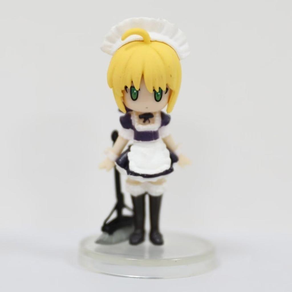 5Pcs/1Set Anime Fate/Grand Order Altria Pendragon Saber Figure Set Sword Model Toy Gift Collection Action Figure PVC