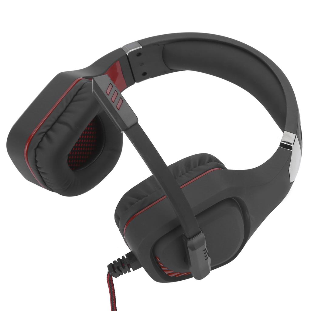 Professionelles kabelgebundenes Gaming-Headset Stereo-Kopfhörer mit Mikrofon für PC Laptop