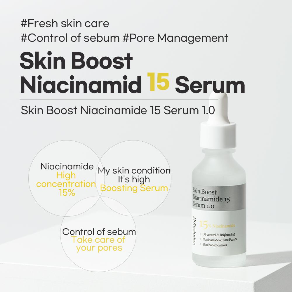 Skin Boost Niacinamide 15 Serum 1.0 30 ml / 1.01 fl .oz.