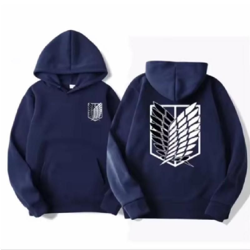 Attack On Titan Men's Hoodie Anime Hoodies Men Women Streetwear Pullover Harajuku Shingeki No Kyojin Hoodies Sweatshirt Clothes