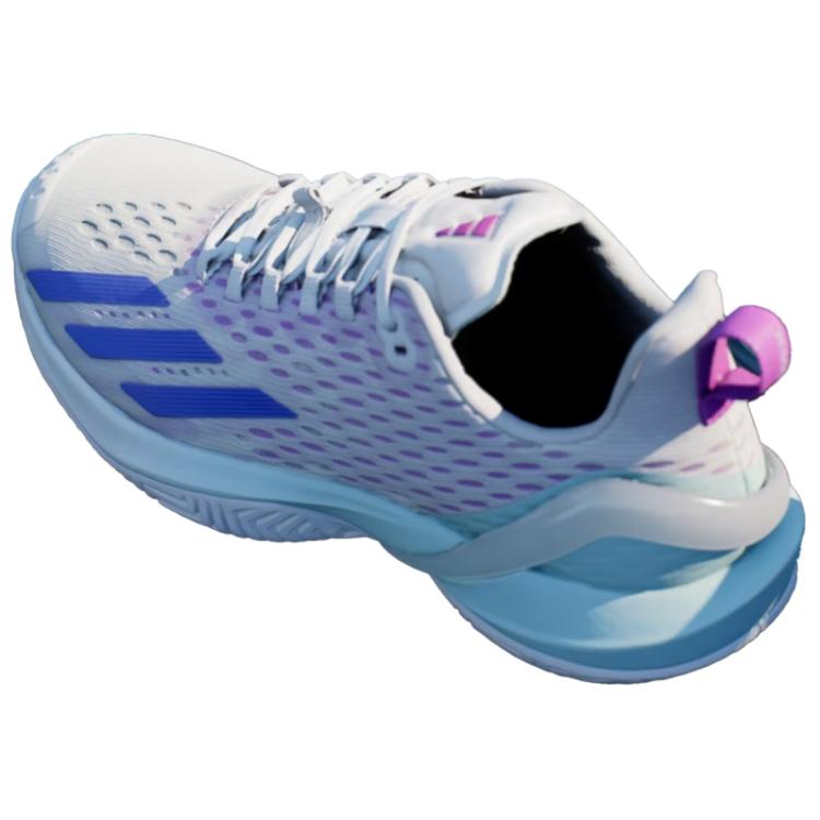 Adidas  Adizero Cybersonic White Cobalt Flash Aqua Women Sneakers Cloud-White Cobalt-Blue Semi-Flash-Aqua ID8551