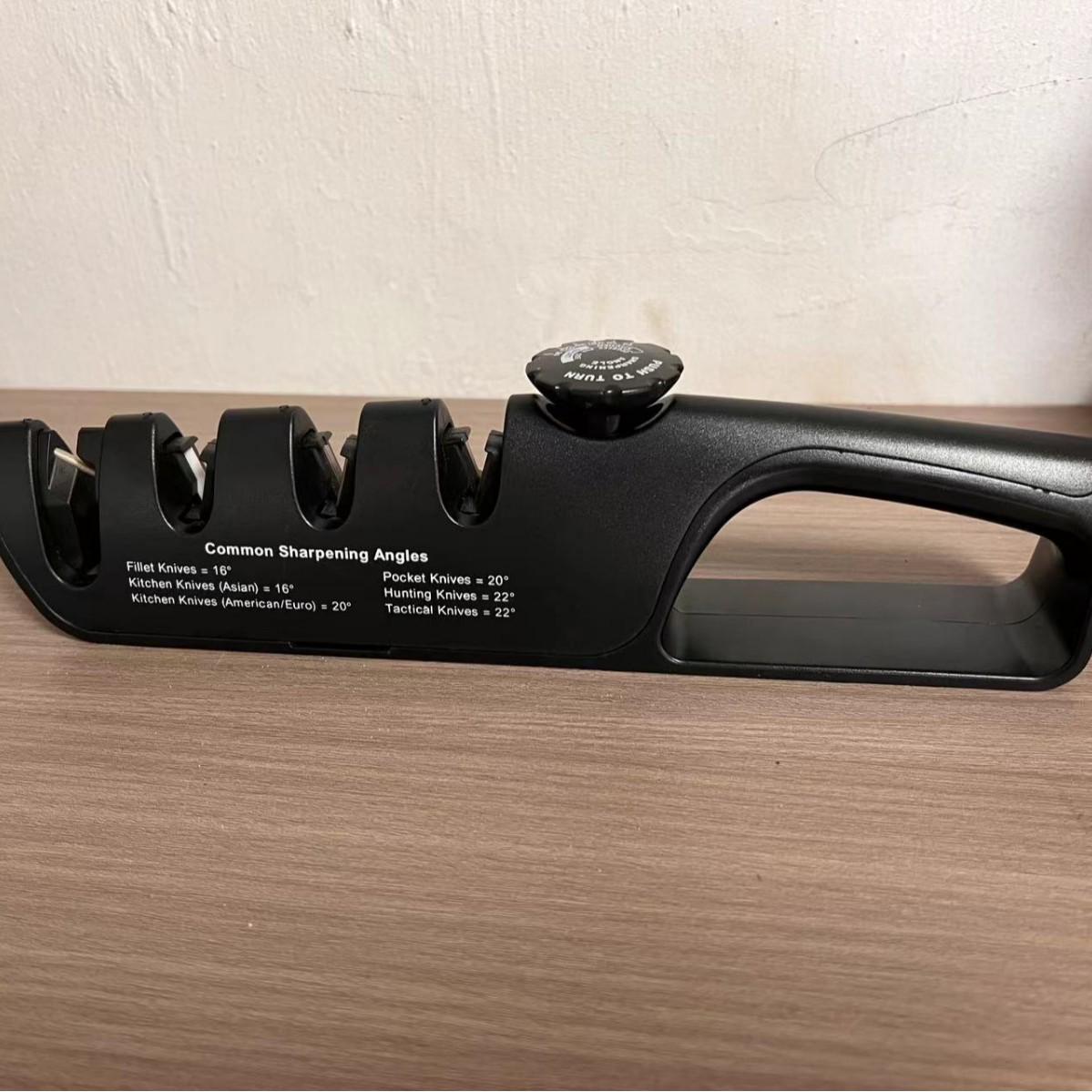 

Adjustable Tungsten Steel Manual Kitchen Knife Sharpener