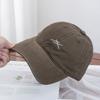Casual Simple Embroidered Baseball Cap Children's Autumn New Couple Cap Versatile Face Small Soft Top Hat