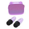 Mini Karaoke Machine Toy Kids Boys Girls Portable Bluetooth Speaker with 2 Wireless Mics for Early Education Home