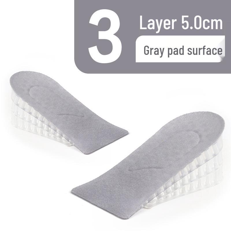 Height Boosting Shock Absorbing Insoles for Sports & Casual Shoes, Unisex