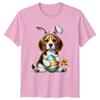 Beagle Puppy With Easter Bunny Ears TShirt Beagle Dog Seasonal Easter
