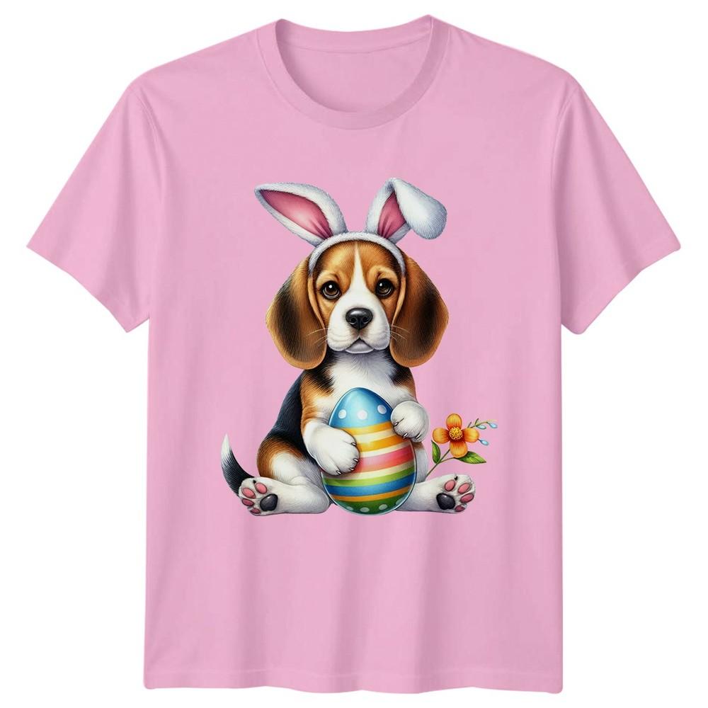 Beagle Puppy With Easter Bunny Ears TShirt Beagle Dog Seasonal Easter