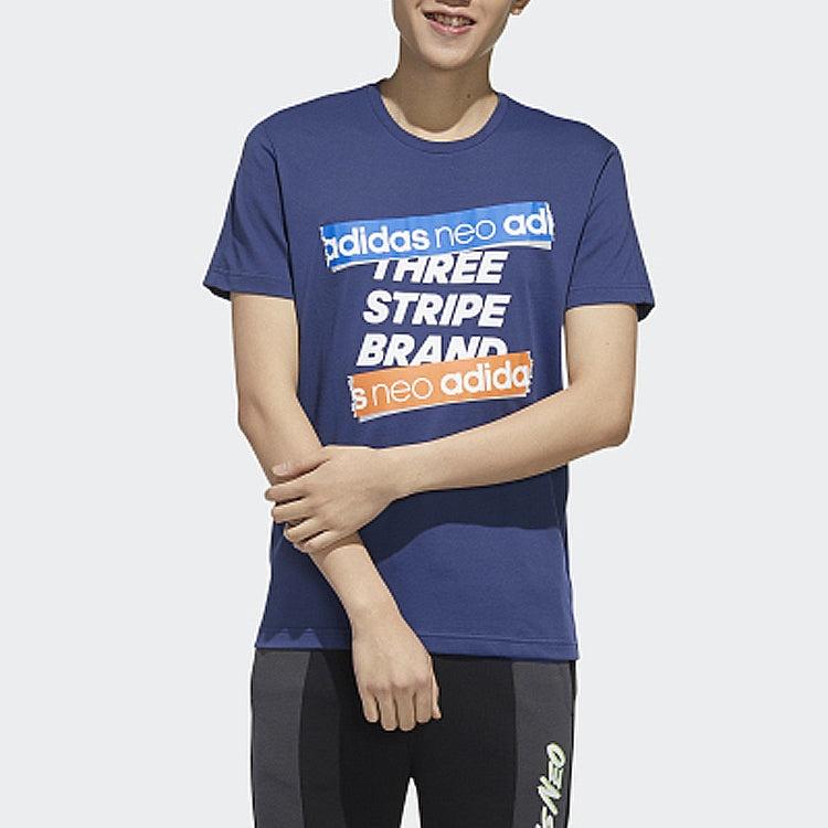 adidas Neo T Shirt Men's Tech Indigo FP7360