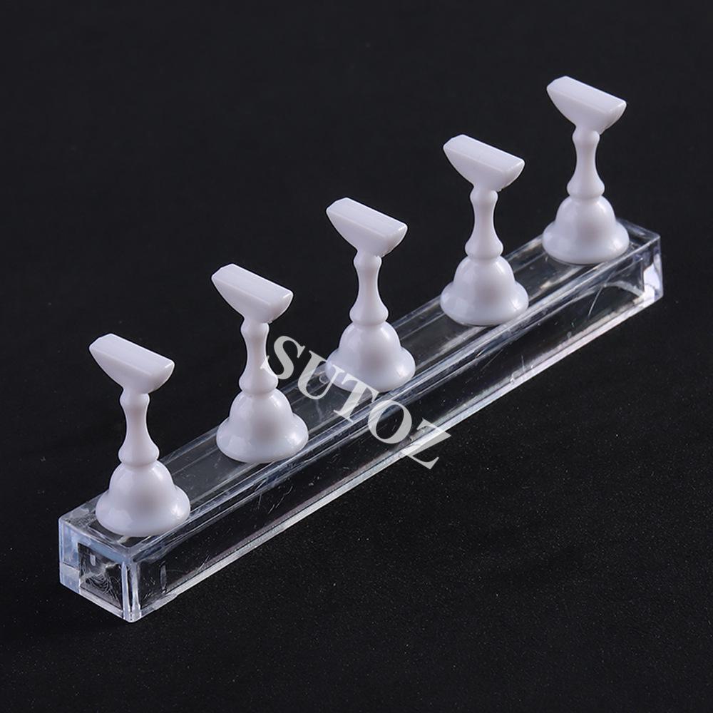 

Nail Art Practice Tray with Strong Magnet and Wearable Crystal Pieces