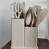 Set di utensili da cucina in silicone set da 19 pezzi padella antiaderente set per la casa coltello combinazione silicone utensili da cucina resistenti alle alte temperature